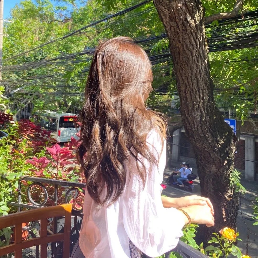 屏风美人